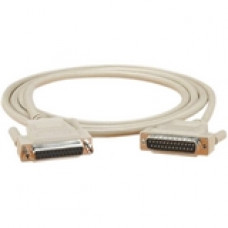 Black Box RS-232 Serial Extension Cable - DB-25 Male Serial - DB-25 Female - 25ft BC00714