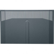 Middle Atlantic Products Door Panel - Black - 25U Rack Height - 46.7" Height - 21.9" Width BFD-25