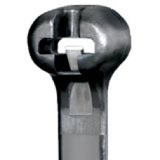 PANDUIT Dome-Top BT Series Barb Ty Weather Resistant Locking Cable Tie - Cable Tie - TAA Compliance BT1M-C0