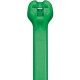 Panduit Dome-Top Cable Tie - Green - 1000 Pack - 50 lb Loop Tensile - Nylon 6.6 - TAA Compliance BT2S-M5