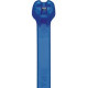 Panduit Dome-Top Cable Tie - Blue - 1000 Pack - 40 lb Loop Tensile - Nylon 6.6 - TAA Compliance BT1.5I-M6