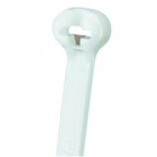 PANDUIT Dome-Top BT Series Barb Ty Heat Stabilized Cable Tie - Natural - TAA Compliance BT4S-M39