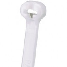 Panduit Dome-Top Cable Tie - Natural - 1000 Pack - 40 lb Loop Tensile - Nylon 6.6 - TAA Compliance BT1.5I-M