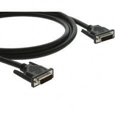 Kramer C-DM/DM-33 Digital Video Cable - 33 ft DVI Video Cable - First End: 1 x 25-pin DVI-D (Dual-Link) Male Digital Video - Second End: 1 x 25-pin DVI-D (Dual-Link) Male Digital Video C-DM/DM-33