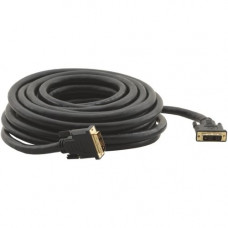 Kramer DVI Copper Cable - 25 ft DVI Video Cable for Video Device - First End: 1 x DVI-D - Second End: 1 x DVI-D Male Digital Video - Supports up to 1920 x 1200 C-DM/DM/XL-25