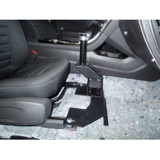 Havis C-HDM 163 - Mounting component (mounting base) - for notebook / keyboard / docking station - steel - car seat bolts - TAA Compliance C-HDM-163