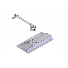 Havis C-HDM 184 - Mounting component (mounting base) - for notebook / keyboard / docking station - steel - car seat bolts - TAA Compliance C-HDM-184