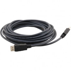 Kramer Flexible DisplayPort Cable - 3 ft DisplayPort A/V Cable for Audio/Video Device - First End: 1 x DisplayPort - Second End: 1 x DisplayPort Male Digital Audio/Video C-MDPM/MDPM-3