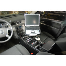 Havis C-VS - Mounting kit (mounting plate, legs, console) - for notebook - between seats, car console - TAA Compliance C-VS-0813-TAH-1