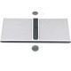 Panduit Roof Panel - Steel, Polycarbonate - Black - 1 Pack - 1.5" Height - 27.6" Width - 70.9" Depth - TAA Compliance C2CAC07F06IRB1