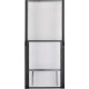 Panduit Net-Contain C2HAC07I1626B1 Aisle Containment Vertical Wall - For Aisle Containment System - Black - Steel, Polycarbonate - TAA Compliance C2HAC07I1626B1
