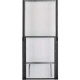 Panduit Net-Contain C2HAC07I3866B1 Aisle Containment Vertical Wall - For Aisle Containment System - Black - Steel, Polycarbonate - TAA Compliance C2HAC07I3866B1