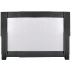Panduit Net-Contain Side Panel - Steel, Polycarbonate - White - 1 Pack - 66" Height - 48" Width - TAA Compliance C2HACERI3866W1