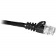 Cp Technologies ClearLinks 3FT Cat5E 350MHZ Black Molded Snagless Patch Cable - Category 5E for Network Device - 3ft - 1 x RJ-45 Male Network - 1 x RJ-45 Male Network - Black - RoHS Compliance C5E-BK-03-M