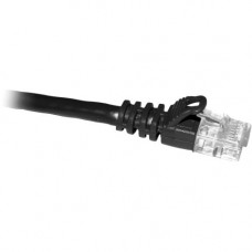 Cp Technologies ClearLinks 7FT Cat5E 350MHZ Black Molded Snagless Patch Cable - Category 5E for Network Device - 7ft - 1 x RJ-45 Male Network - 1 x RJ-45 Male Network - Black C5E-BK-07-M