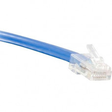 ENET Cat5e Blue 8 Inch Non-Booted (No Boot) (UTP) High-Quality Network Patch Cable RJ45 to RJ45 - 8in - Lifetime Warranty C5E-BL-NB-8IN-ENC