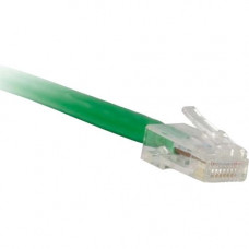 ENET Cat5e Green 4 Foot Non-Booted (No Boot) (UTP) High-Quality Network Patch Cable RJ45 to RJ45 - 4Ft - Lifetime Warranty C5E-GN-NB-4-ENC