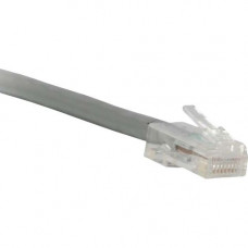 ENET Cat5e Gray 30 Foot Non-Booted (No Boot) (UTP) High-Quality Network Patch Cable RJ45 to RJ45 - 30Ft - Lifetime Warranty C5E-GY-NB-30-ENC