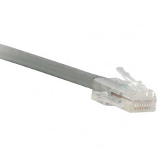 ENET Cat6 Gray 50 Foot Non-Booted (No Boot) (UTP) High-Quality Network Patch Cable RJ45 to RJ45 - 50Ft - Lifetime Warranty C6-GY-NB-50-ENC