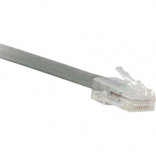 ENET Cat5e Gray 10 Foot Non-Booted (No Boot) (UTP) High-Quality Network Patch Cable RJ45 to RJ45 - 10Ft - Lifetime Warranty C5E-GY-NB-10-ENC