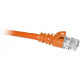 ENET Cat5e Orange 100 Foot Patch Cable with Snagless Molded Boot (UTP) High-Quality Network Patch Cable RJ45 to RJ45 - 100Ft - Lifetime Warranty C5E-OR-100-ENC