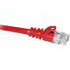 ENET Cat.5e Patch Network Cable - 25 ft Category 5e Network Cable for Network Device - First End: 1 x RJ-45 Male Network - Second End: 1 x RJ-45 Male Network - Patch Cable - Plenum - Red C5E-PRD-25-ENC