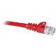 ENET Cat5e Red 6 Foot Patch Cable with Snagless Molded Boot (UTP) High-Quality Network Patch Cable RJ45 to RJ45 - 6Ft - Lifetime Warranty C5E-RD-6-ENC