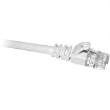 Cp Technologies ClearLinks 7FT Cat5E 350MHZ White Molded Snagless Patch Cable - Category 5E for Network Device - 7ft - 1 x RJ-45 Male Network - 1 x RJ-45 Male Network - White - RoHS Compliance C5E-WH-07-M