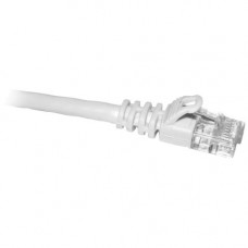 Cp Technologies ClearLinks 100FT Cat5E 350MHZ White Molded Snagless Patch Cable - Category 5E for Network Device - 100ft - 1 x RJ-45 Male Network - 1 x RJ-45 Male Network - White - RoHS Compliance C5E-WH-100-M