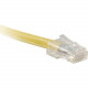 ENET Cat5e Yellow 15 Foot Non-Booted (No Boot) (UTP) High-Quality Network Patch Cable RJ45 to RJ45 - 15Ft - Lifetime Warranty C5E-YL-NB-15-ENC