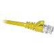 Cp Technologies ClearLinks 7FT Cat5E 350MHZ Yellow Molded Snagless Patch Cable - Category 5E for Network Device - 7ft - 1 x RJ-45 Male Network - 1 x RJ-45 Male Network - Yellow - RoHS Compliance C5E-YW-07-M