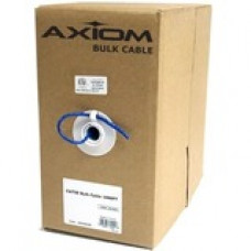Axiom CAT5E 24AWG 4-Pair Solid Conductor 350MHz Bulk Cable Spool 1000FT (Orange) - 1000 ft Category 5e Network Cable for Network Device - First End: 1 x RJ-45 Male Bare Wire - Bare Wire - Patch Cable - 24 AWG - Orange C5EBCS-O1000-AX
