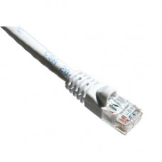 Axiom Cat.5e UTP Patch Network Cable - 30 ft Category 5e Network Cable for Network Device - First End: 1 x RJ-45 Male Network - Second End: 1 x RJ-45 Male Network - Patch Cable - White C5EMB-W30-AX