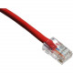 Axiom Cat.5e Patch Network Cable - 2 ft Category 5e Network Cable for Network Device - First End: 1 x RJ-45 Male Network - Second End: 1 x RJ-45 Male Network - Patch Cable - Gold-flash Plated Connector - Red C5ENB-R2-AX