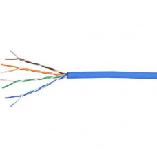 Comprehensive Cat 5e Plenum 350MHz Solid Blue Bulk Cable 1000ft - 1000 ft Category 5e Network Cable for Network Device - Bare Wire - Bare Wire - Blue - RoHS Compliance C5EP350B-1000