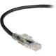 Black Box GigaBase 3 CAT5e 350-MHz Lockable Patch Cable (UTP), Black, 5-ft. (1.5-m) - 5 ft Category 5e Network Cable for Network Device - First End: 1 x RJ-45 Male Network - Second End: 1 x RJ-45 Male Network - Patch Cable - Black C5EPC70-BK-05