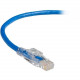 Black Box GigaBase 3 CAT5e 350-MHz Lockable Patch Cable (UTP), Blue, 5-ft. (1.5-m) - 5 ft Category 5e Network Cable for Network Device - First End: 1 x RJ-45 Male Network - Second End: 1 x RJ-45 Male Network - Patch Cable - Blue C5EPC70-BL-05