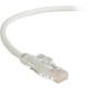 Black Box GigaBase 3 CAT5e 350-MHz Lockable Patch Cable (UTP), White, 5-ft. (1.5-m) - 5 ft Category 5e Network Cable for Network Device - First End: 1 x RJ-45 Male Network - Second End: 1 x RJ-45 Male Network - Patch Cable - White C5EPC70-WH-05