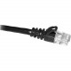 Cp Technologies ClearLinks 5FT Cat. 6 550MHZ Black Molded Snagless Patch Cable - Category 6 for Network Device - 5ft - 1 x RJ-45 Male Network - 1 x RJ-45 Male Network - Black C6-BK-05-M