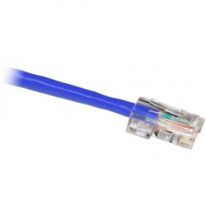 Cp Technologies ClearLinks 03FT Cat. 6 550MHZ Blue No Boots Patch Cable - RJ-45 Male Network - RJ-45 Male Network - 3ft - Blue C6-BL-03-O