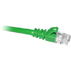 Cp Technologies ClearLinks 14FT Cat. 6 550MHZ Green Molded Snagless Patch Cable - 14 ft Category 6e Network Cable for Network Device - First End: 1 x RJ-45 Male Network - Second End: 1 x RJ-45 Male Network - Patch Cable - Green - RoHS Compliance C6-GR-14-