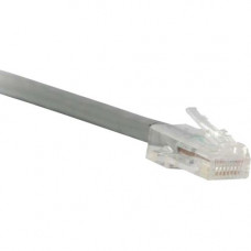ENET Cat6 Gray 50 Foot Non-Booted (No Boot) (UTP) High-Quality Network Patch Cable RJ45 to RJ45 - 50Ft - Lifetime Warranty C6-GY-NB-50FT-ENC