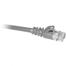 Cp Technologies ClearLinks 10FT Cat. 6 550MHZ Light Grey Molded Snagless Patch Cable - RJ-45 Male - RJ-45 Male - 10ft - Light Gray C6-LG-10-M