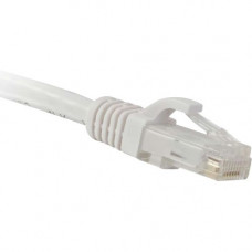 ENET Cat6 White 75 Foot Patch Cable with Snagless Molded Boot (UTP) High-Quality Network Patch Cable RJ45 to RJ45 - 75Ft - Lifetime Warranty C6-WH-75-ENC