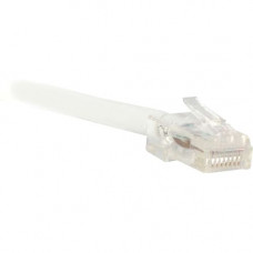 ENET Cat6 White 14 Foot Non-Booted (No Boot) (UTP) High-Quality Network Patch Cable RJ45 to RJ45 - 14Ft - Lifetime Warranty C6-WH-NB-14-ENC