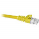 ENET Cat5e Yellow 50 Foot Patch Cable with Snagless Molded Boot (UTP) High-Quality Network Patch Cable RJ45 to RJ45 - 50Ft - Lifetime Warranty C5E-YL-50-ENC