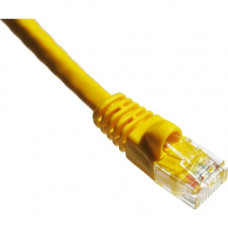 Accortec Cat.6 UTP Patch Network Cable - 25 ft Category 6a Network Cable for Network Device - First End: 1 x RJ-45 Male Network - Second End: 1 x RJ-45 Male Network - 10 Gbit/s - Patch Cable - Gold Plated Connector - 24 AWG - Yellow C6AMB-Y25-ACC