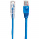 Black Box Slim-Net Cat.6a UTP Patch Network Cable - 7 ft Network Cable for Network Device - First End: 1 x RJ-45 Male Network - Second End: 1 x RJ-45 Male Network - Patch Cable - Blue - TAA Compliance C6APC28-BL-07