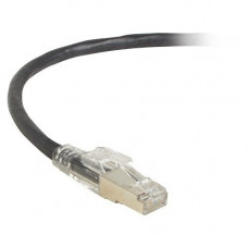 Black Box GigaTrue 3 Cat.6a UTP Patch Network Cable - 15 ft Category 6a Network Cable for Network Device - First End: 1 x RJ-45 Male Network - Second End: 1 x RJ-45 Male Network - Patch Cable - Shielding - Black C6APC80S-BK-20