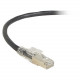 Black Box GigaTrue 3 Cat.6a UTP Patch Network Cable - 15 ft Category 6a Network Cable for Network Device - First End: 1 x RJ-45 Male Network - Second End: 1 x RJ-45 Male Network - Patch Cable - Shielding - Black C6APC80S-BK-20